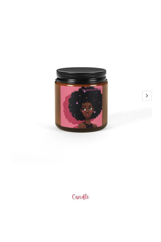 Pink Brainstorming candle