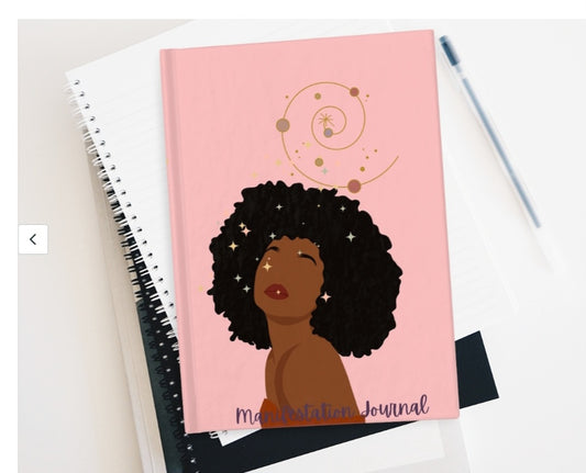 Pink manifestation journal